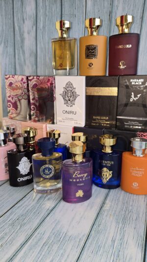 25ml summer scents available in  Aventus Blue | Taskeen Peach | Lazurde rouge | Ramz Gold | Shamoky | Oniru | Yara Pink | Black Mahir | Sugar Baby | Berry Weekend | Summer Pink | Luxe | Haayati