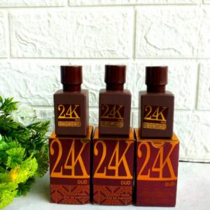 24K Miniature Perfumes, 30ml, White, Oud, Rouge