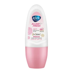 Karis Allday Fresh Underarm Roll-On Deodorants - Amaze, Breeze, Charge, Splash