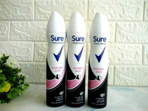 Sure Motion sense (Invisible pure) Antiperspirant Body Spray