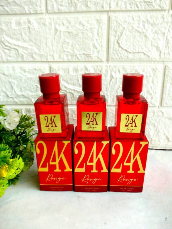 24K Miniature Perfumes, 30ml, White, Oud, Rouge
